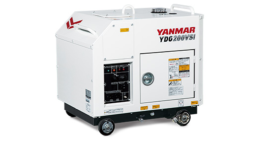 ヤンマーYDG200VSi空冷ディーゼルインバータ発電機